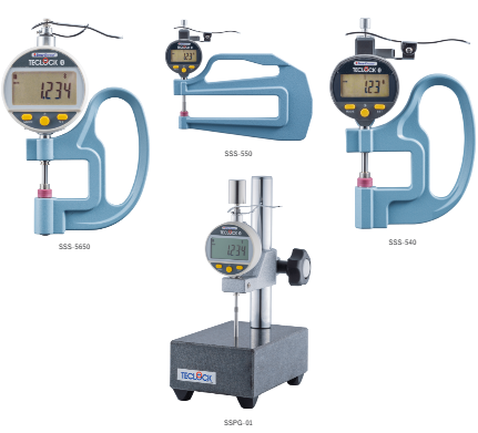 日本TECLOCK得樂SMD-550S數(shù)顯測厚儀