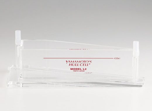 進(jìn)口日本山本渡金實(shí)驗(yàn)槽B-54-LW Hull Cell空氣罐，長(zhǎng)型