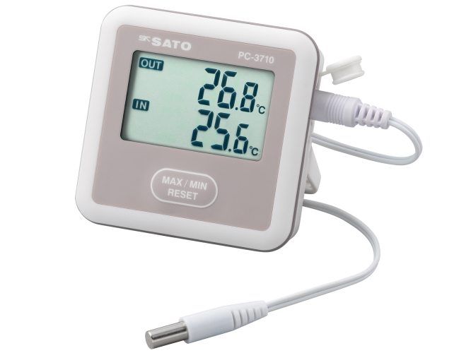 日本進口通道數(shù)字最大最小溫度計 PC-3710