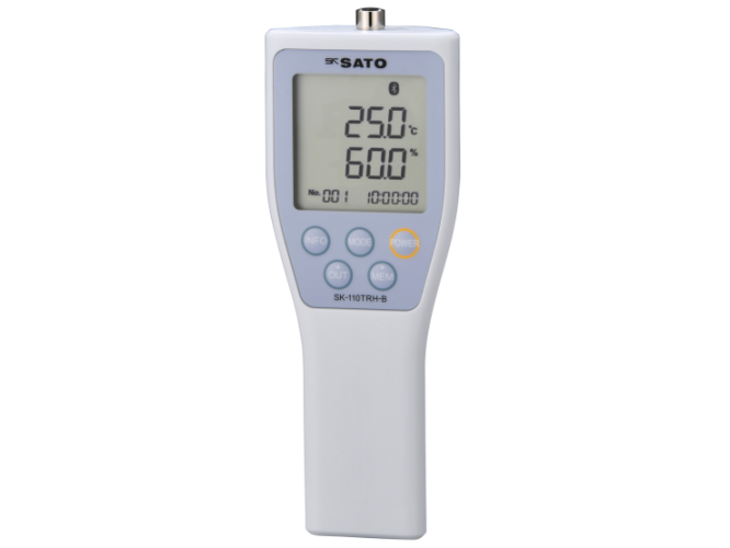 日本進(jìn)口佐藤SATO數(shù)字溫濕度計(jì)帶無(wú)線(xiàn)通訊功能SK-110TRH-B