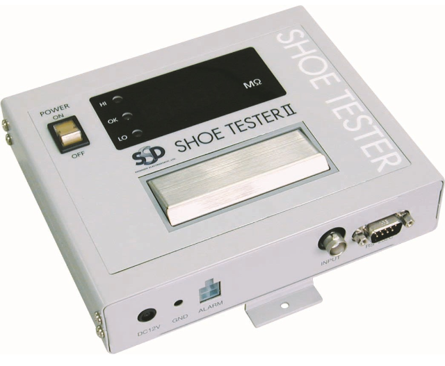SSD帶電防止靴漏洩抵抗測定器 SHOETESTERⅡ